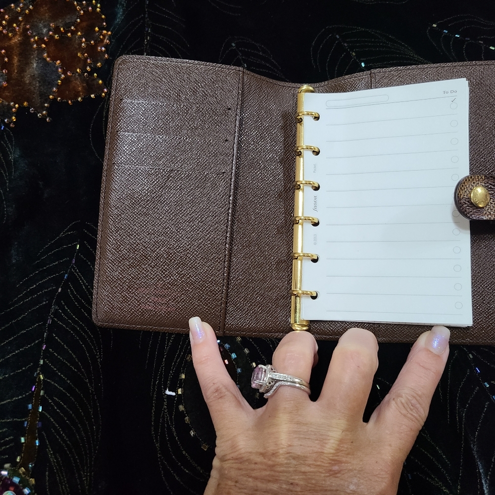 EUC Louis Vuitton Damier Agenda PM - Picture 7 of 11